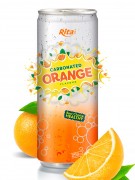 250ml Canned Carbonated Orange Drink